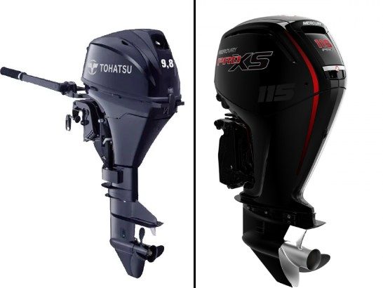 Moteurs hors-bord Mercury Pro XS et Tohatsu vente et montage